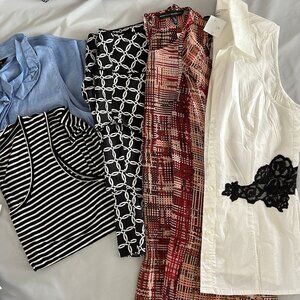 Reseller's BUNDLE White House Black Market (5) Items EXCELLENT Condition